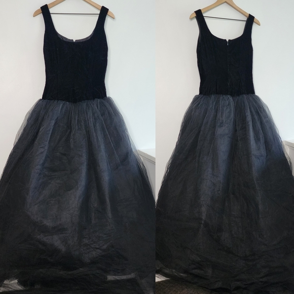 Carmela Sutera Black Ball Gown